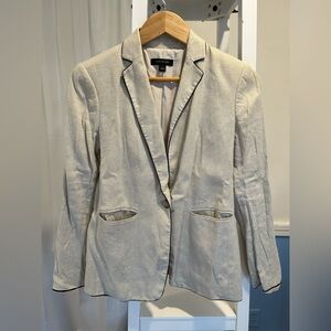 Ann Taylor linen blazer